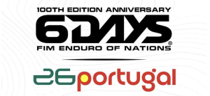 Logo of the 100th FIM International Six Days of Enduro 2026 in Portugal